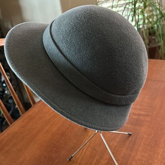 Vintage Makins New York Gray Wool Hat main image 9